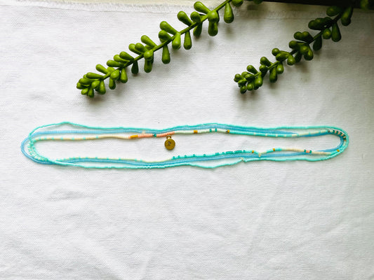 23 Stretchy set- Aqua Sunset